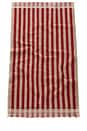 view 1 of 3 Pembroke Stripe Hand Towel in Sandstone Red