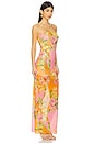 view 2 of 3 Sofia Tube Dress in Clementine