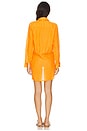 view 3 of 3 VESTIDO MILLIE in Mango Tango