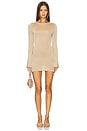 view 2 of 4 Tatiana Mini Dress in Oro