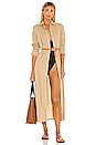 view 5 of 5 x REVOLVE Billie Button Down Dress in Tan
