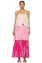 view 1 of 4 MAXIVESTIDO BRIAR in Cosmo Pink