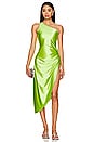 view 1 of 3 ROBE MAXI TINSLEY in Lime