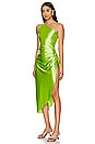 view 2 of 3 Tinsley Ring Dress in Lime