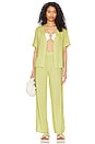 view 4 of 4 x REVOLVE Sammy Wide Leg Pant in Sunburst Yellow