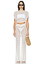 view 4 of 4 Bree Boho Pant in Cream