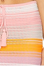 view 6 of 6 Crochet Skirt in Clementine