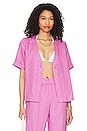 view 1 of 5 x REVOLVE Sammy Button Up Top in Bubblegum Pink