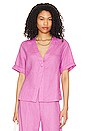 view 2 of 5 x REVOLVE Sammy Button Up Top in Bubblegum Pink