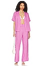 view 5 of 5 x REVOLVE Sammy Button Up Top in Bubblegum Pink