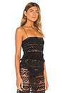 view 2 of 4 Smocked Lace Top in Midnight