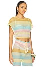 view 2 of 4 Renee Crop Top in Floret