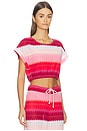view 2 of 4 Renee Crop Top in Scarlet