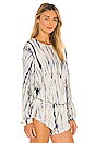 view 2 of 4 Elisha Long Sleeve Top in Blue