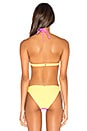 view 3 of 4 HAUT DE MAILLOT DE BAIN TRIANGLE in Sunburst
