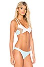 view 2 of 4 Utopia Halter Top in Cabana Blue