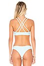 view 3 of 4 Utopia Halter Top in Cabana Blue