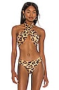 view 1 of 4 HAUT DE MAILLOT DE BAIN TALIE in Leopard