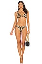 view 5 of 5 BAS DE MAILLOT DE BAIN REVERSIBLE in Leopard & Floral