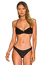 view 1 of 4 Jasmine Underwire Bikini Top in Midnight
