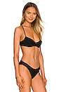 view 2 of 4 Jasmine Underwire Bikini Top in Midnight