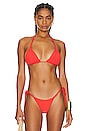 view 1 of 4 Mila Triangle Bikini Top in Passion