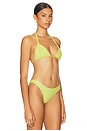view 2 of 5 Isla Triangle Bikini Top in Lemon Drop
