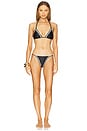 view 4 of 4 Strappy Teeny Bikini Bottom in Black