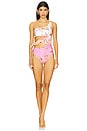 view 1 of 4 One Shoulder Cutout One Piece in Multi
