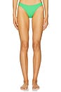 view 1 of 4 Sarah Teeny Bikini Bottom in Matcha