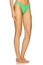 view 2 of 4 Sarah Teeny Bikini Bottom in Matcha