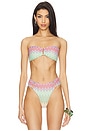 view 1 of 6 Detail Bandeau Bikini Top in Huntington