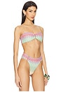 view 3 of 6 Detail Bandeau Bikini Top in Huntington