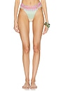 view 1 of 4 Detail Fanned Bikini Bottom in Huntington