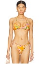 view 1 of 5 HAUT DE MAILLOT DE BAIN in Clementine