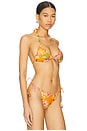 view 2 of 5 HAUT DE MAILLOT DE BAIN in Clementine