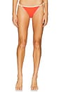 view 1 of 4 Cecelia Tie Side Teeny Bikini Bottom in Passion