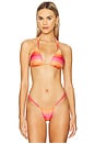 view 1 of 5 Sylvie Halter Bikini Top in Sunset Glow