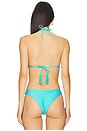 view 3 of 4 Lila Triangle Bikini Top in Salty