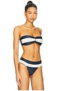 view 3 of 5 Detail Bandeau Bikini Top in Cosmic