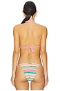 view 3 of 4 Triangle Bikini Top in Ziggy