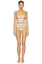 view 2 of 5 BAÑADOR DE UNA PIEZA SIN TIRANTES STRAPLESS ONE PIECE in Rainbow