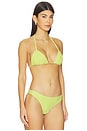view 2 of 4 Isla Triangle Bikini Top in Buttercup
