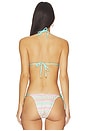 view 3 of 5 Triangle Bikini Top in Love Spell