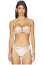 view 2 of 6 Ring Bandeau Bikini Top in Sorrento