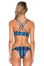 view 3 of 4 Utopia Halter Bikini Top in Girl On Fire