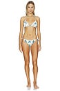 view 4 of 4 HAUT DE MAILLOT DE BAIN TRIANGLE KYLE in Blossom