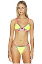 view 1 of 4 HAUT DE MAILLOT DE BAIN CROCHET in Dandelion