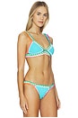 view 2 of 4 HAUT DE MAILLOT DE BAIN CROCHET in Pacific Blue