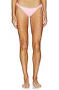 view 1 of 4 BAS DE BIKINI ÉVENTAIL FANNED BIKINI BOTTOM in Pitaya